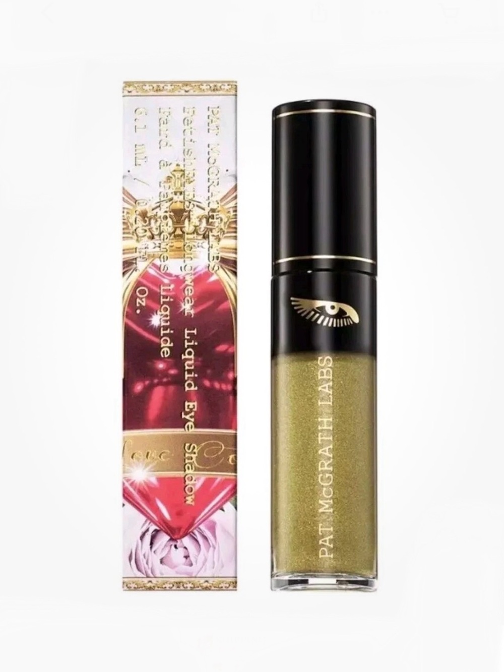 Pat McGrath Labs Fetish Longwear Liquid Eye Shadow-Cosmic Chartreuse 0.2 oz NEW